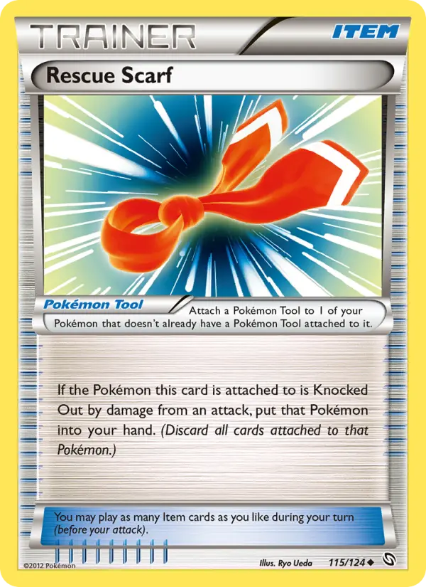 Rescue Scarf Uncommon Pokemon card #115 from Dragons Exalted