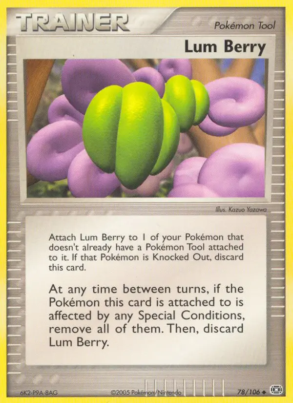 Lum Berry Uncommon Pokemon card #78 from Emerald