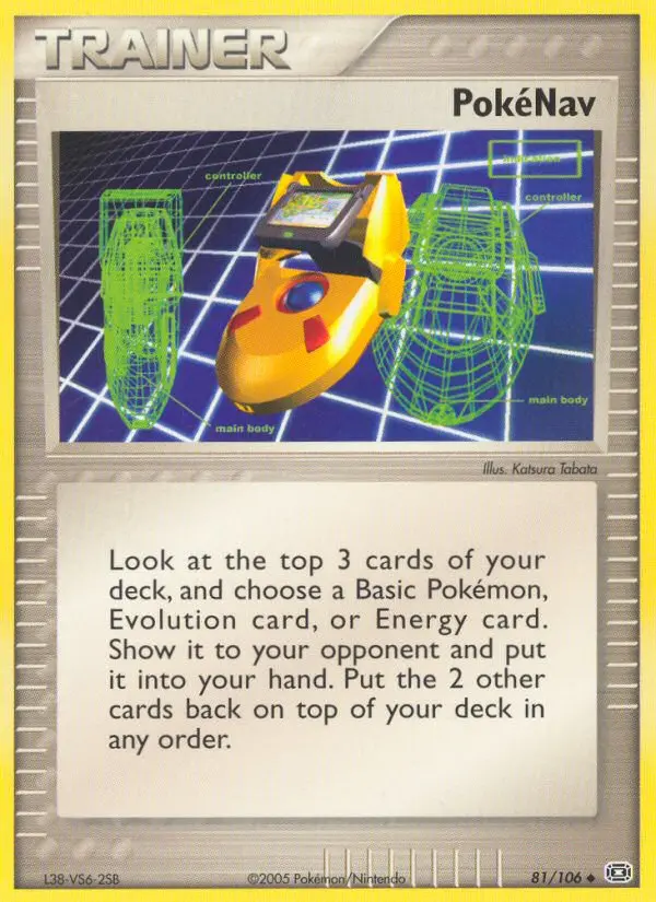 PokéNav Uncommon Pokemon card #81 from Emerald