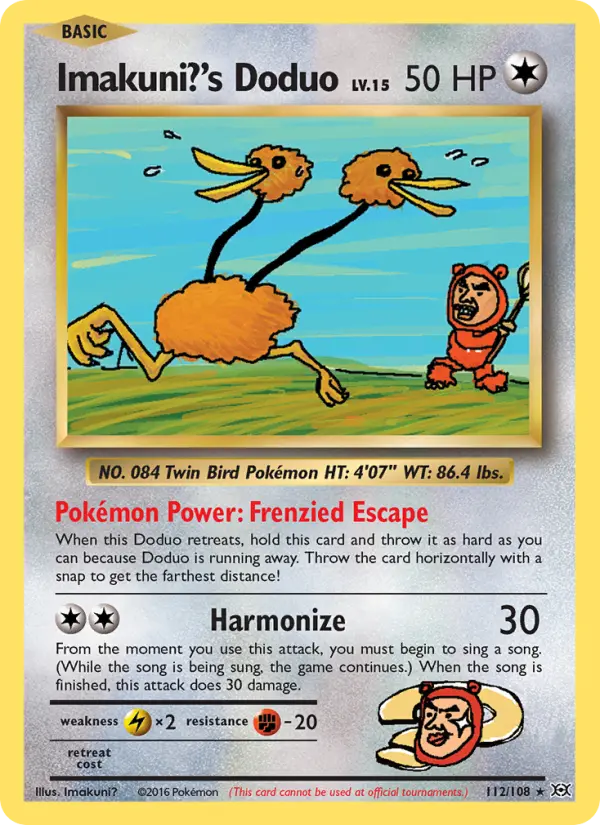 Imakuni? Pokemon card artwork