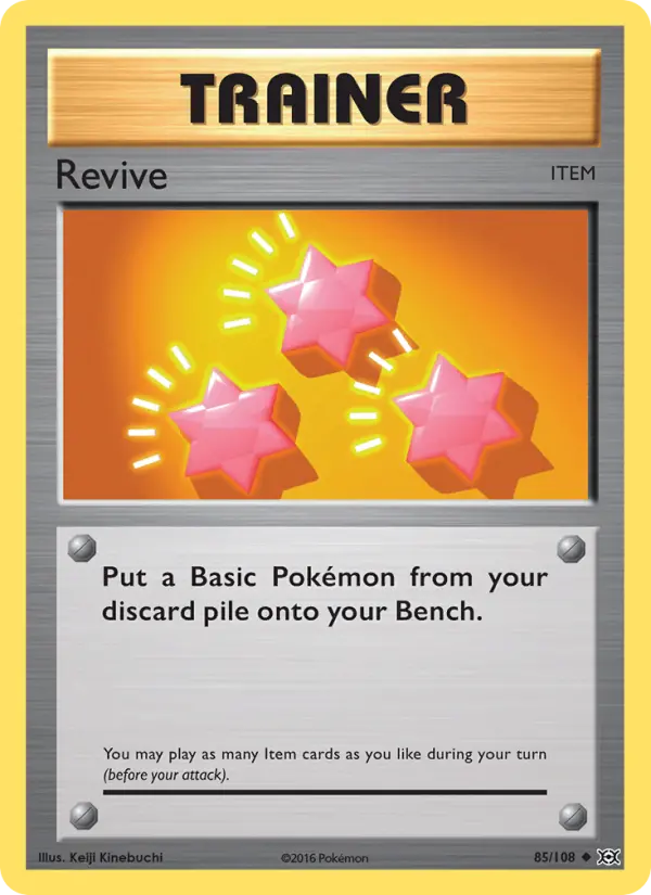 Revive Uncommon Pokemon card #85 from Evolutions