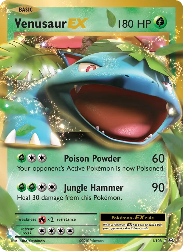 Evolutions representative card artwork