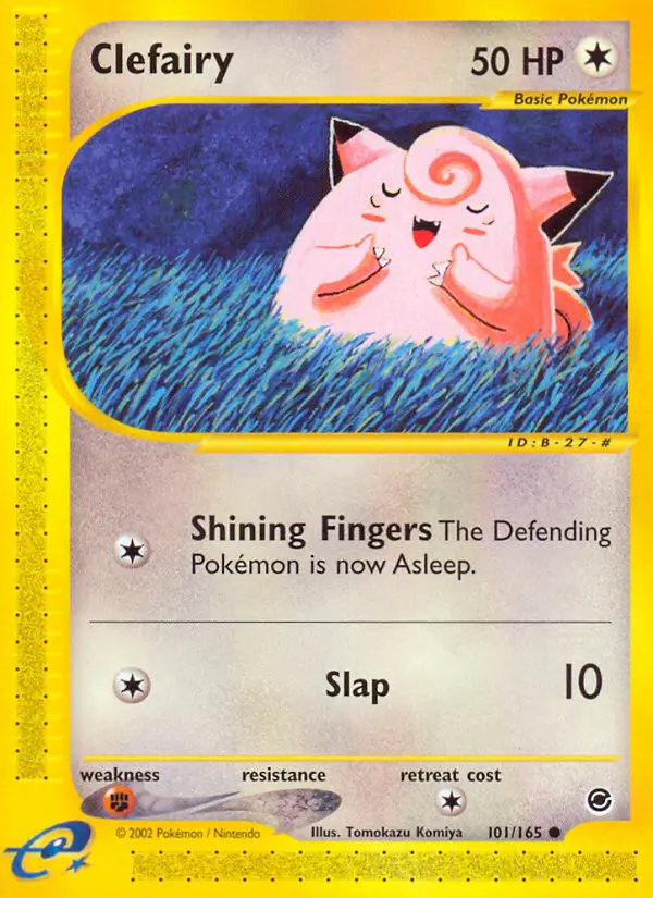 Clefairy Common Pokemon card #101 from Expedition Base Set