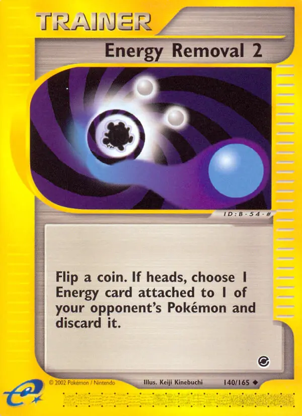 Energy Removal 2 Uncommon Pokemon card #140 from Expedition Base Set