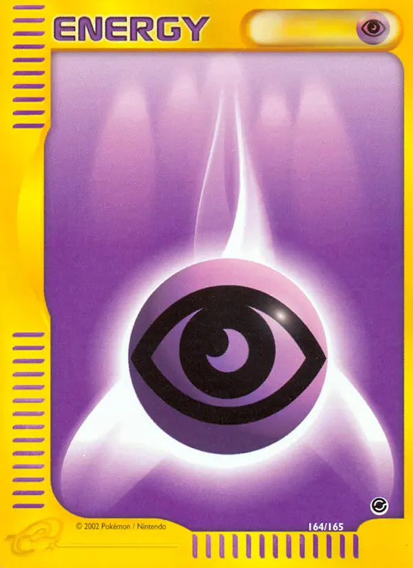 Psychic Energy Common Pokemon card #164 from Expedition Base Set