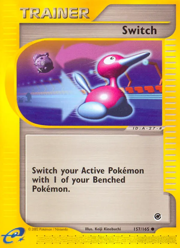 Switch Common Pokemon card #157 from Expedition Base Set