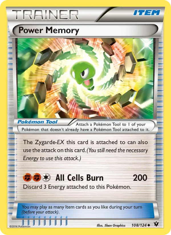 Power Memory Uncommon Pokemon card #108 from Fates Collide