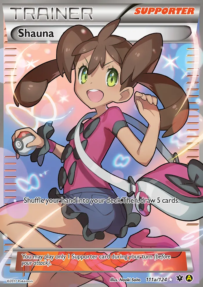 Shauna Uncommon Pokemon card #111a from Fates Collide