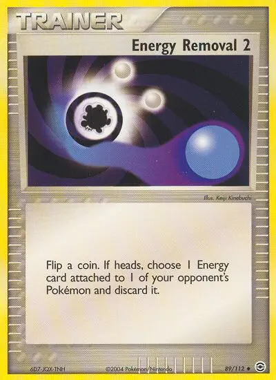 Energy Removal 2 Uncommon Pokemon card #89 from FireRed & LeafGreen
