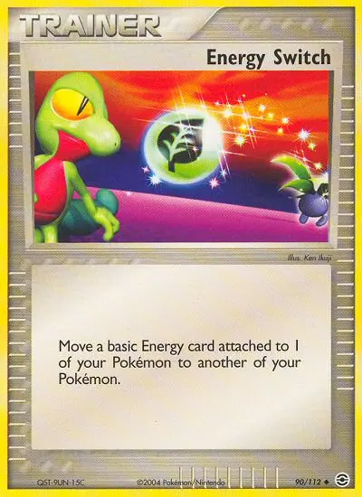 Energy Switch Uncommon Pokemon card #90 from FireRed & LeafGreen