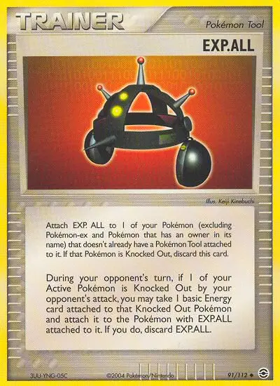 EXP. ALL Uncommon Pokemon card #91 from FireRed & LeafGreen