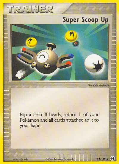 Super Scoop Up Uncommon Pokemon card #99 from FireRed & LeafGreen