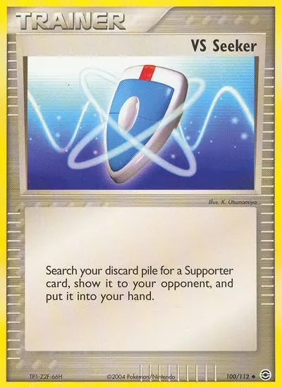 VS Seeker Uncommon Pokemon card #100 from FireRed & LeafGreen