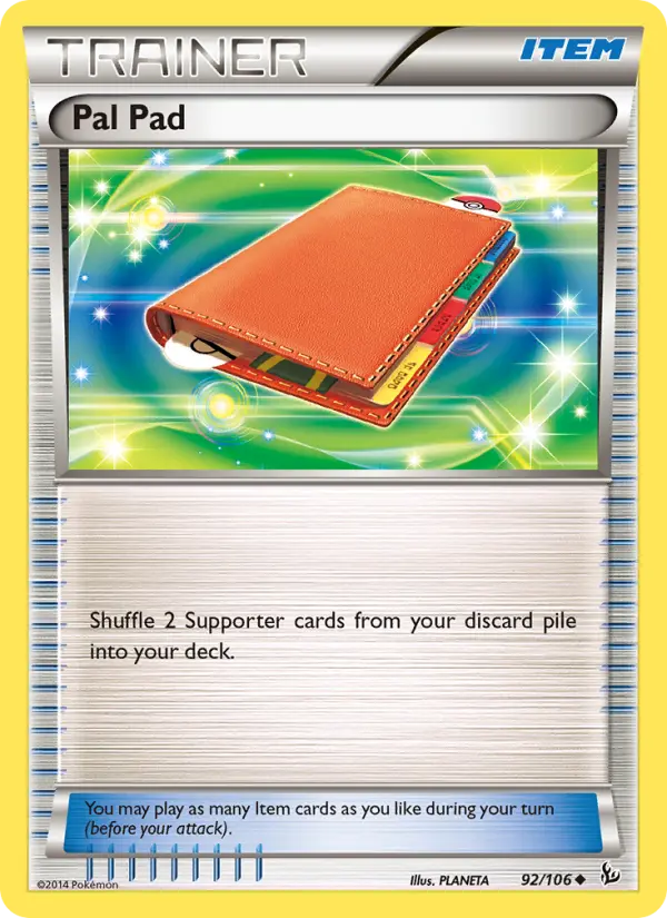 Pal Pad Uncommon Pokemon card #92 from Flashfire