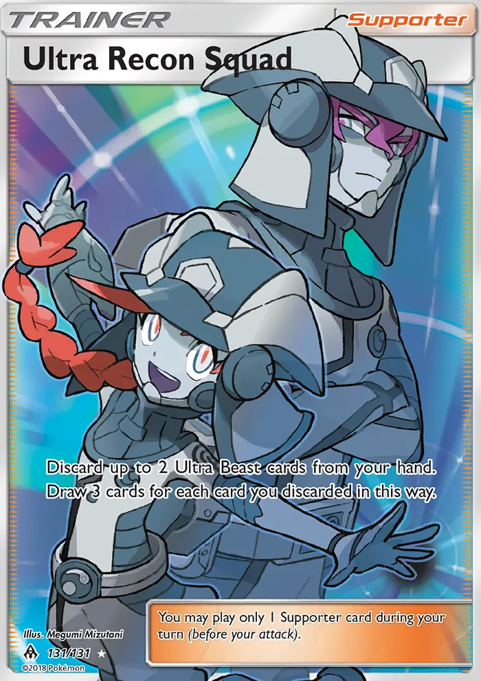 Ultra Recon Squad Ultra Rare Pokemon card #131 from Forbidden Light