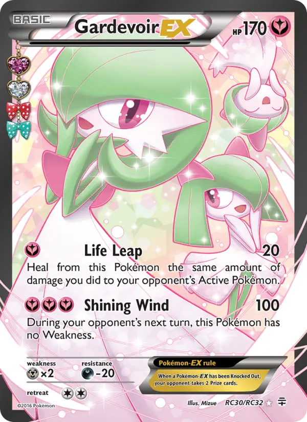 Gardevoir EX Ultra Rare Pokemon card #RC30 from Generations