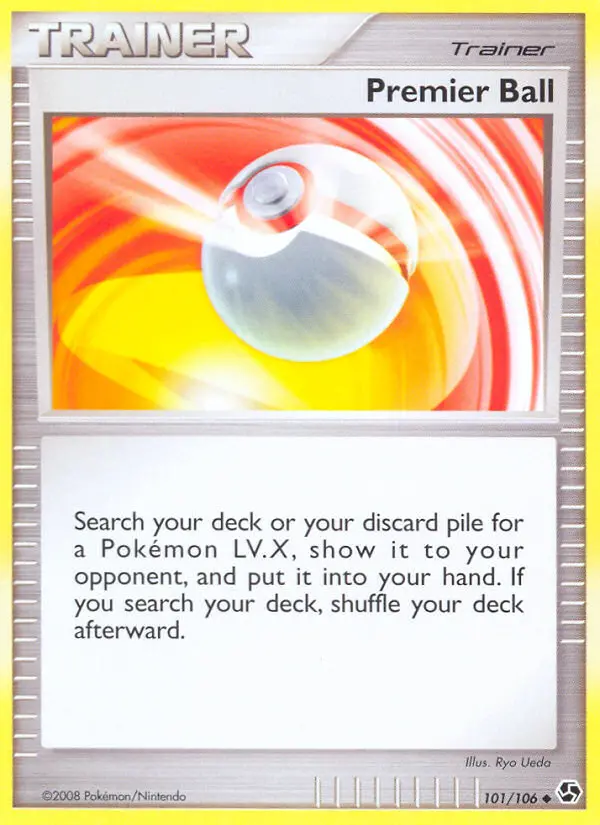 Premier Ball Uncommon Pokemon card #101 from Great Encounters