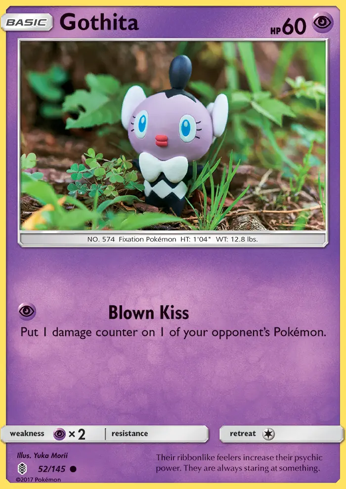 Gothita Common Pokemon card #52 from Guardians Rising