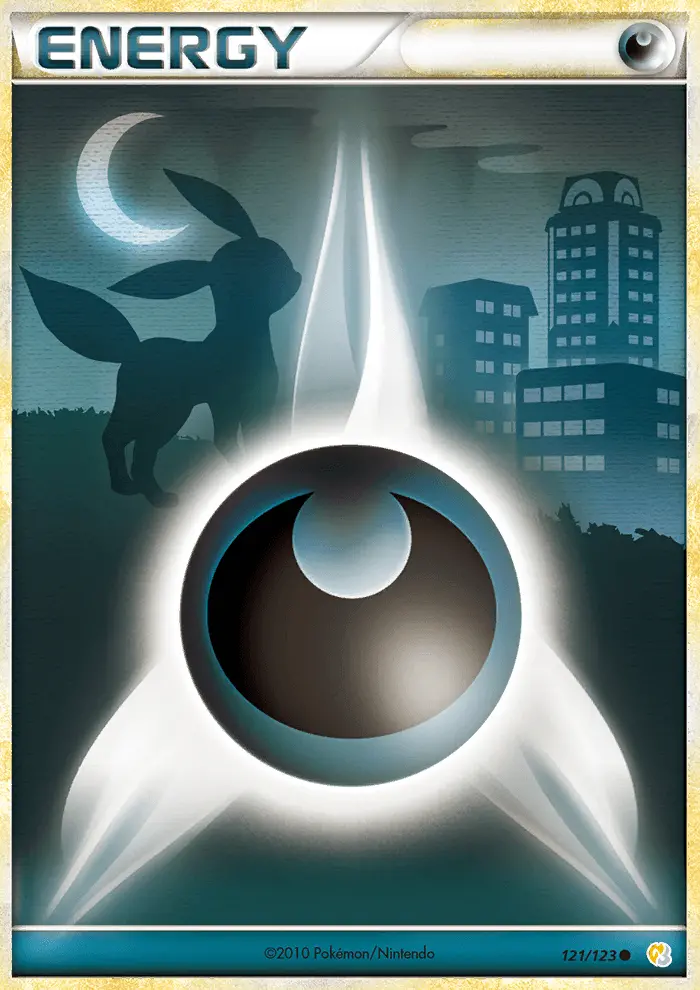 Darkness Energy Common Pokemon card #121 from HeartGold SoulSilver
