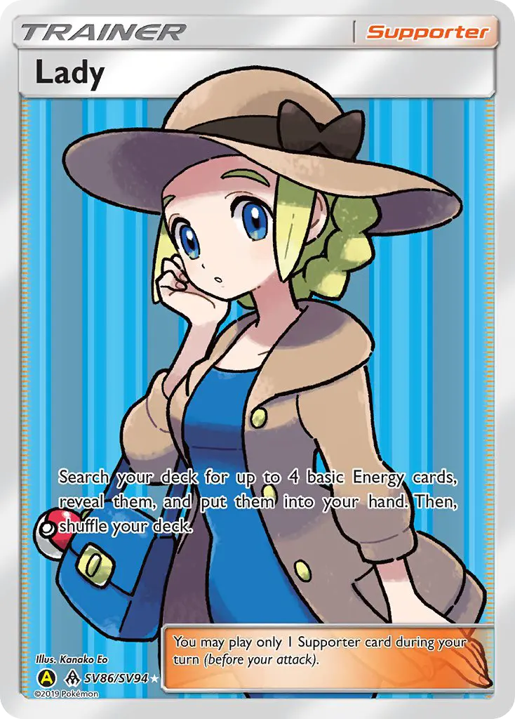 Kanako Eo Pokemon card artwork