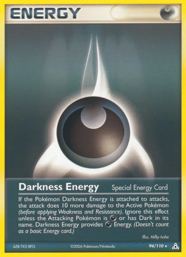 Darkness Energy Rare Pokemon card #94 from Holon Phantoms