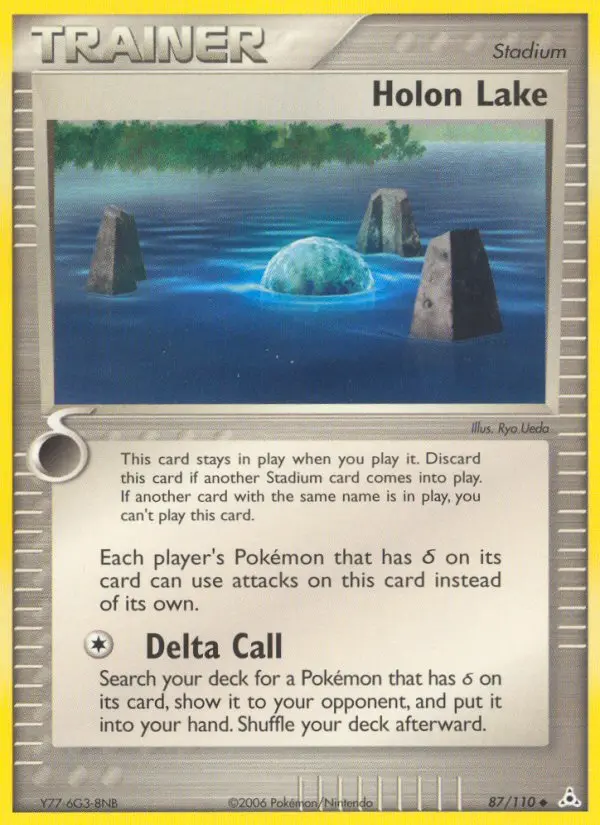 Holon Lake Uncommon Pokemon card #87 from Holon Phantoms