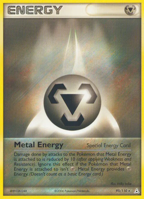 Metal Energy Rare Pokemon card #95 from Holon Phantoms