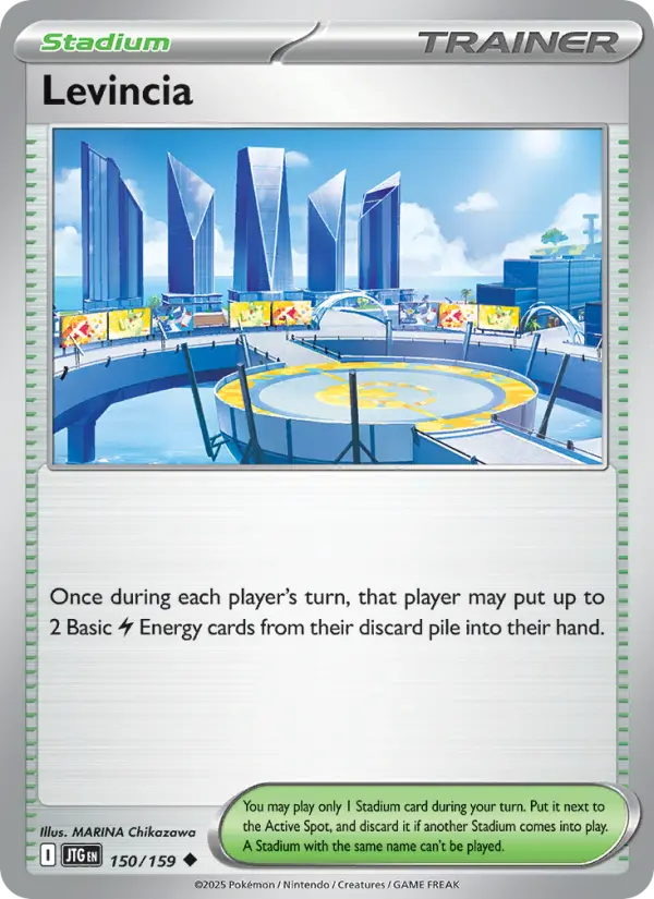 Levincia Uncommon Pokemon card #150 from Journey Together