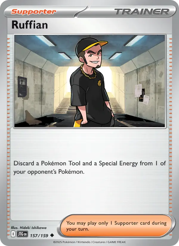 Ruffian Uncommon Pokemon card #157 from Journey Together