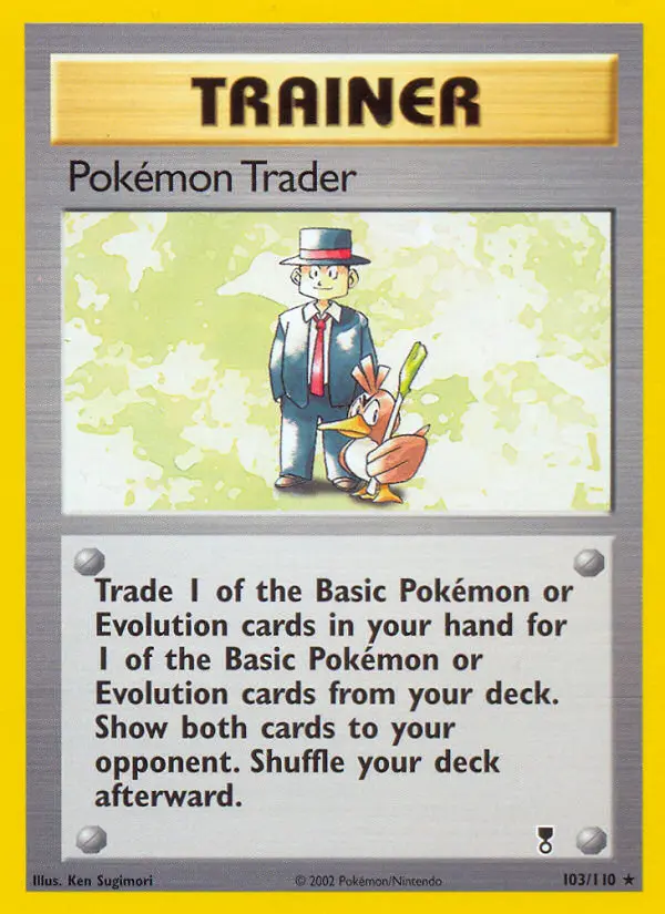 Pokémon Trader Rare Pokemon card #103 from Legendary Collection