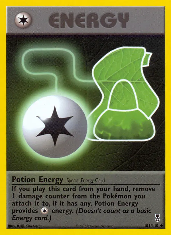 Potion Energy Uncommon Pokemon card #101 from Legendary Collection