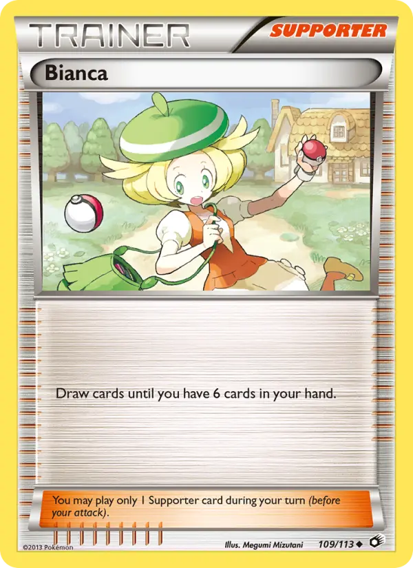 Bianca Uncommon Pokemon card #109 from Legendary Treasures