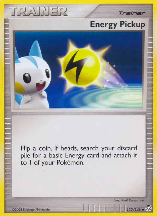 Energy Pickup Uncommon Pokemon card #132 from Legends Awakened