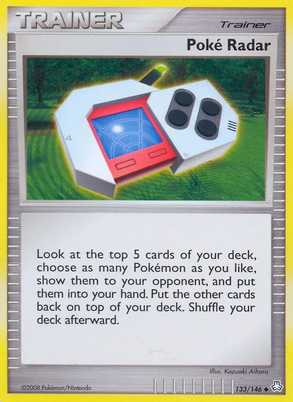Poké Radar Uncommon Pokemon card #133 from Legends Awakened