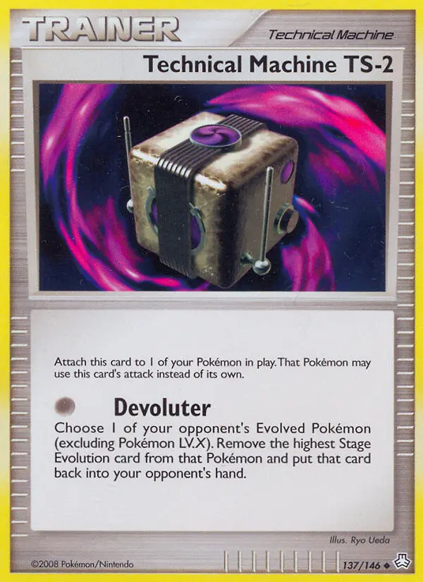 Technical Machine TS-2 Uncommon Pokemon card #137 from Legends Awakened