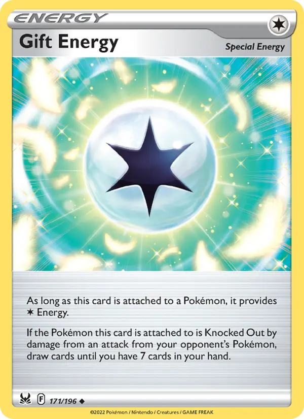 Gift Energy Uncommon Pokemon card #171 from Lost Origin