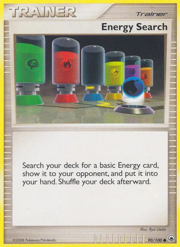Energy Search Common Pokemon card #90 from Majestic Dawn