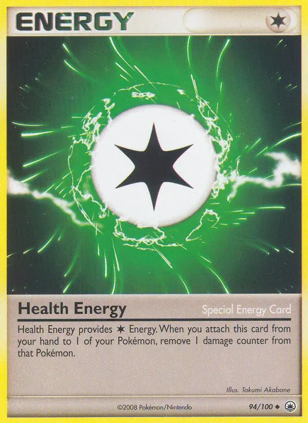 Health Energy Uncommon Pokemon card #94 from Majestic Dawn