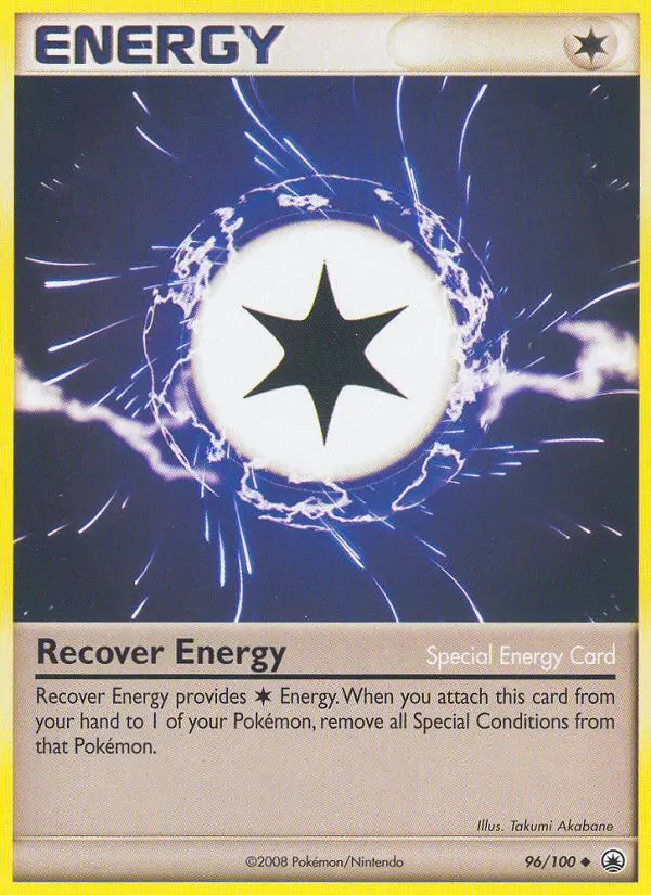 Recover Energy Uncommon Pokemon card #96 from Majestic Dawn