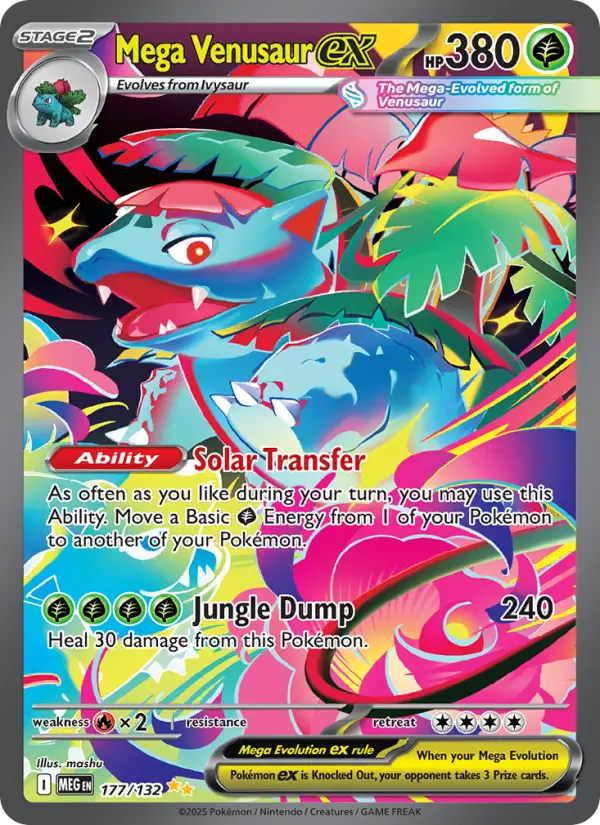 Mega Evolution representative card artwork