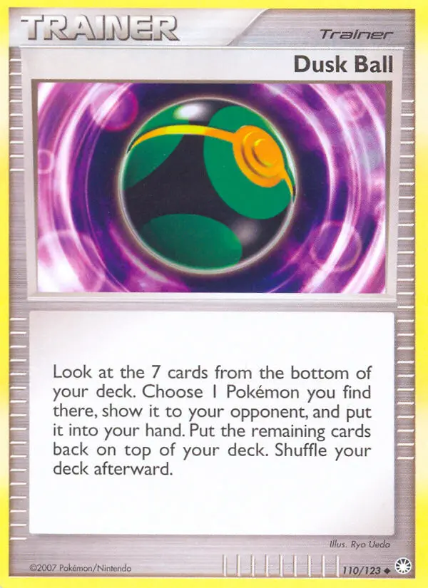 Dusk Ball Uncommon Pokemon card #110 from Mysterious Treasures
