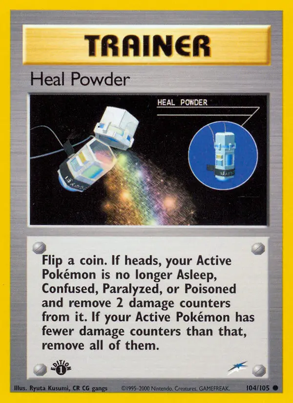 Heal Powder Common Pokemon card #104 from Neo Destiny