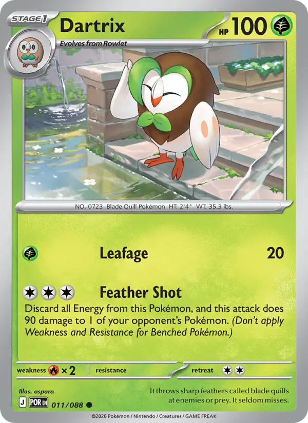 aspara Pokemon card artwork