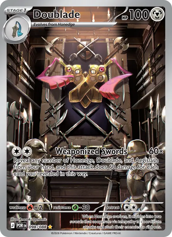 Anesaki Dynamic Pokemon card artwork