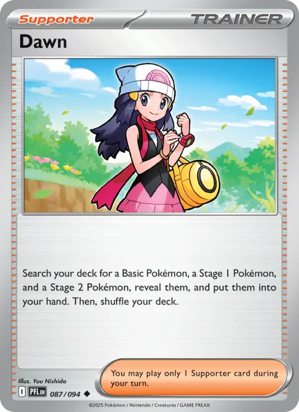 Dawn Uncommon Pokemon card #087 from Phantasmal Flames