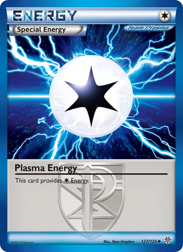 Plasma Energy Uncommon Pokemon card #127 from Plasma Storm
