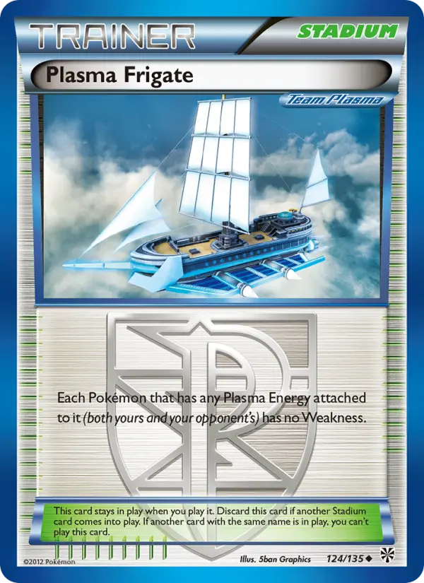 Plasma Frigate Uncommon Pokemon card #124 from Plasma Storm