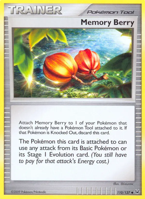 Memory Berry Uncommon Pokemon card #110 from Platinum