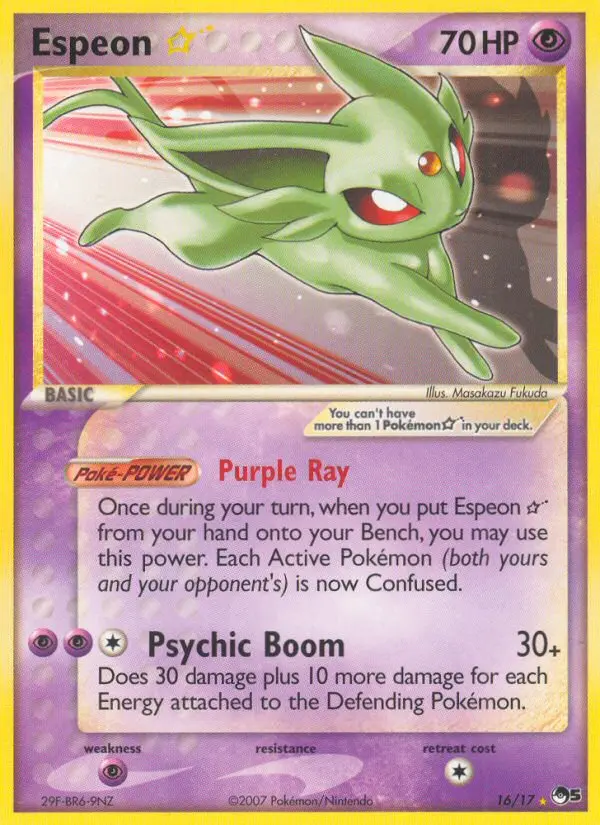POP representative Pokemon card artwork