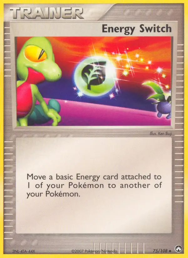 Energy Switch Uncommon Pokemon card #75 from Power Keepers